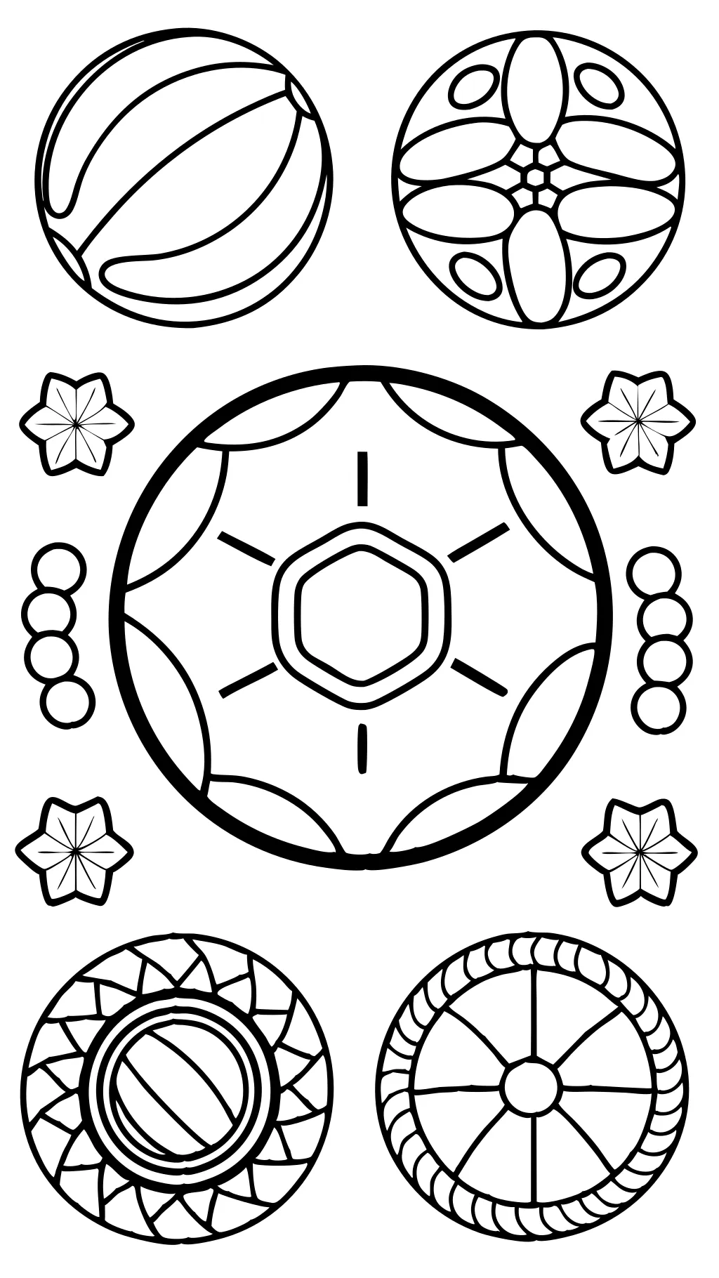 sports balls coloring pages